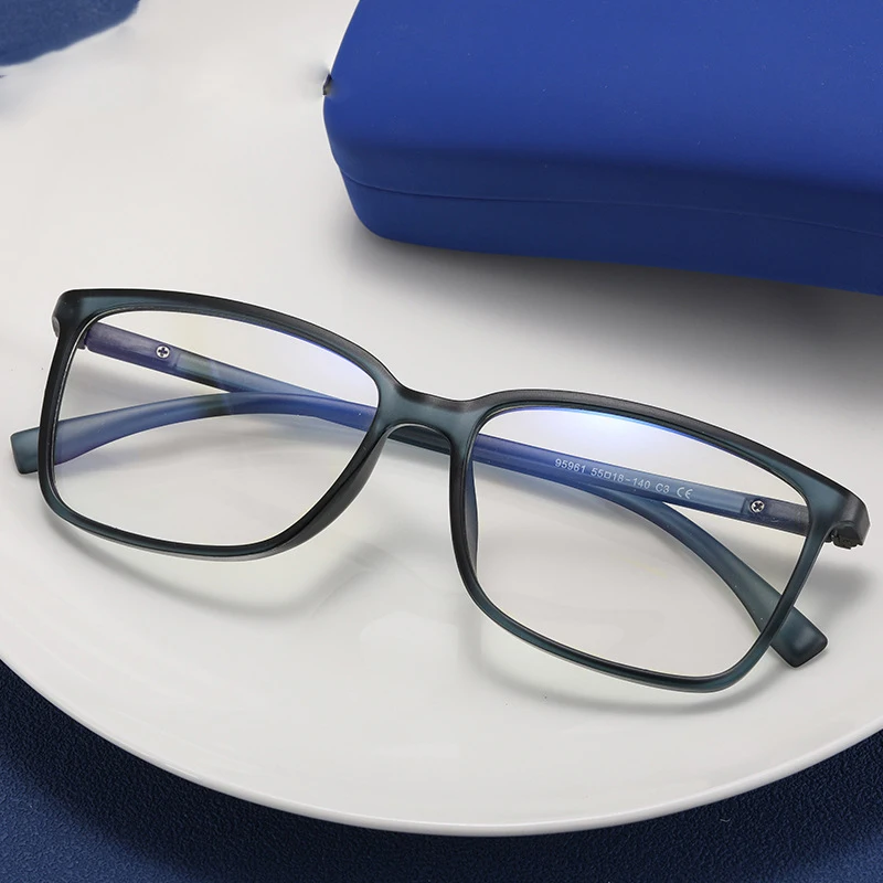 

05961 New design vintage spectacles anti blue light eyewear men fashion glasses tr90 eyeglasses frames women