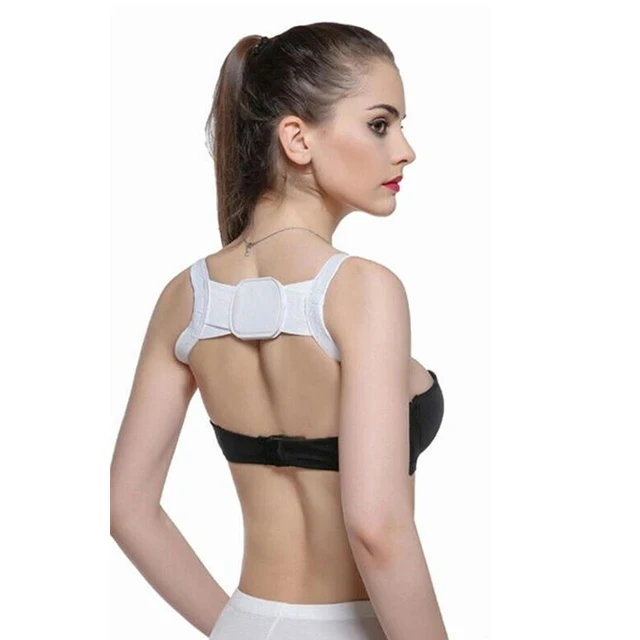 

Black Adjustable Back Support Posture Corrector Back