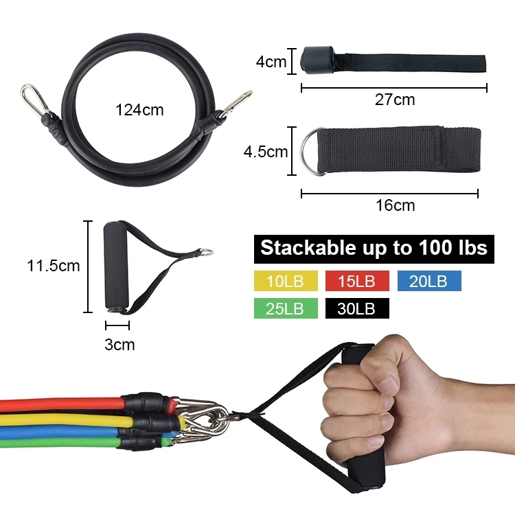 11 Resistance Band Set