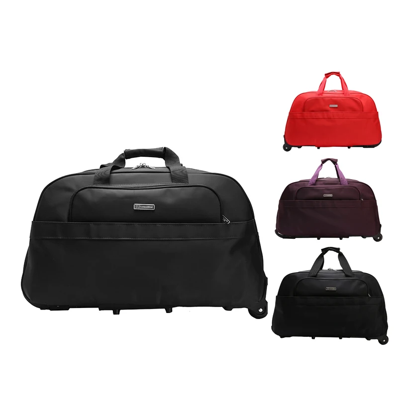 

V279 Hot products outdoor Waterproof durable duffle trolley travel world bags wheel