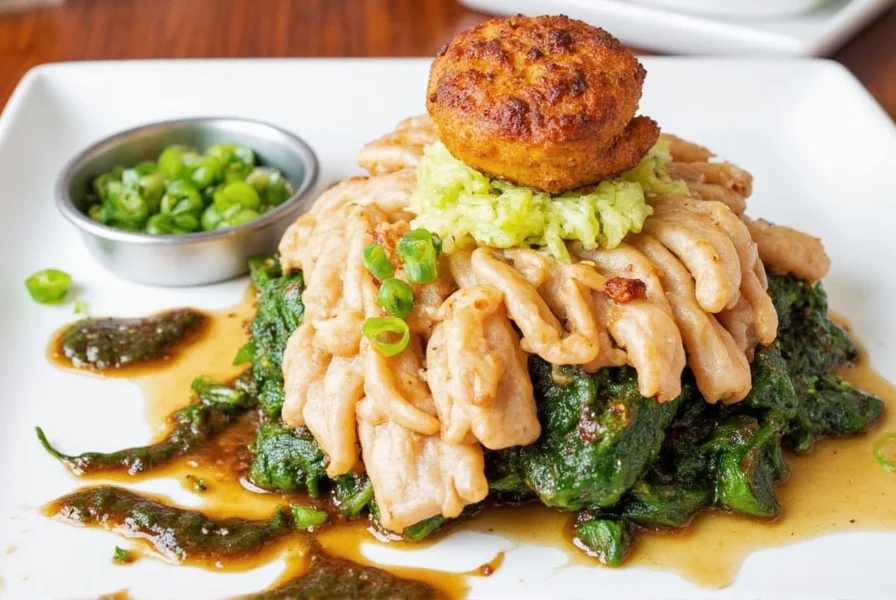 Ginger and Fork Houston signature dishes showcasing Asian fusion cuisine presentation