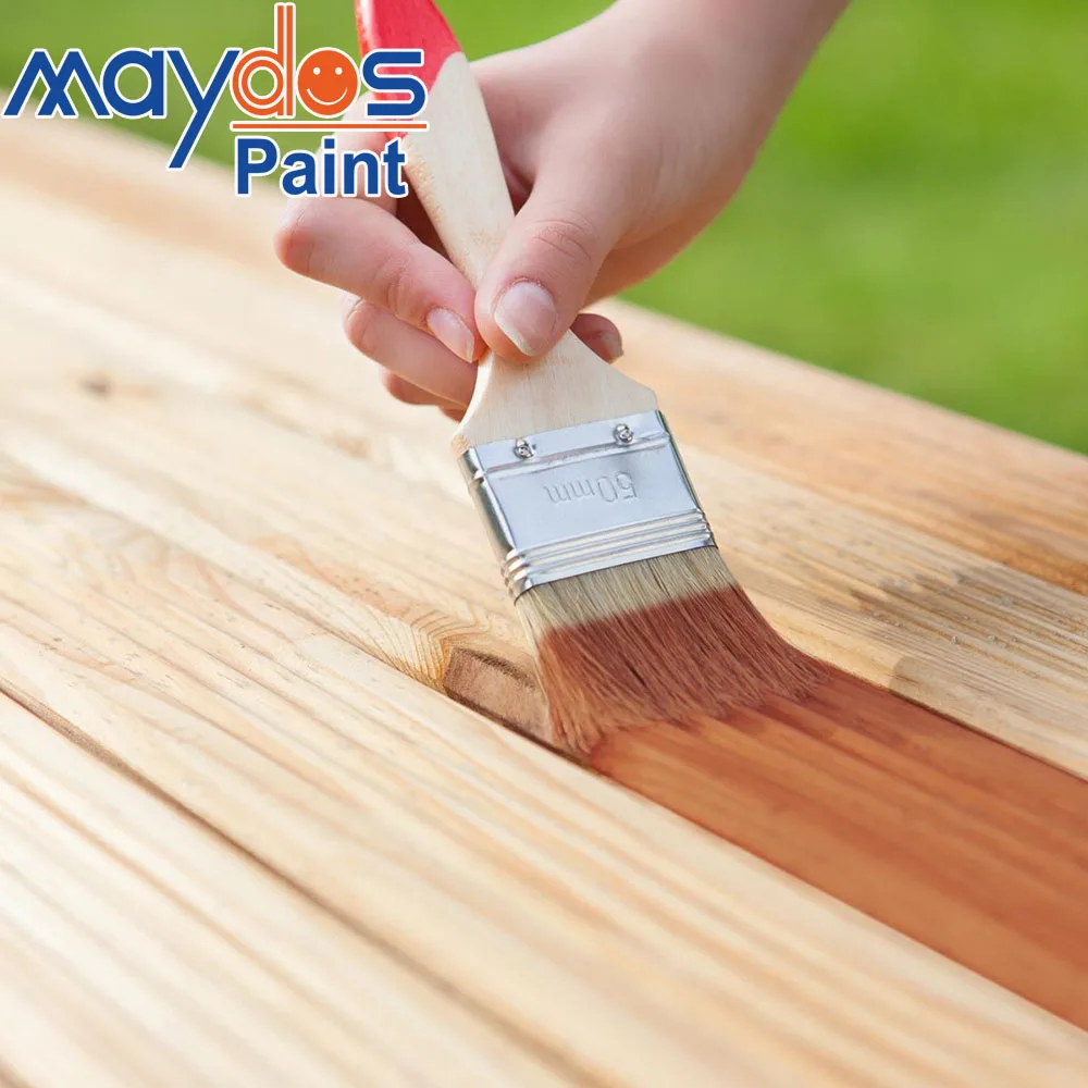 Maydos Scratch Resistance Pu Wood Lacquer Clear Finish For