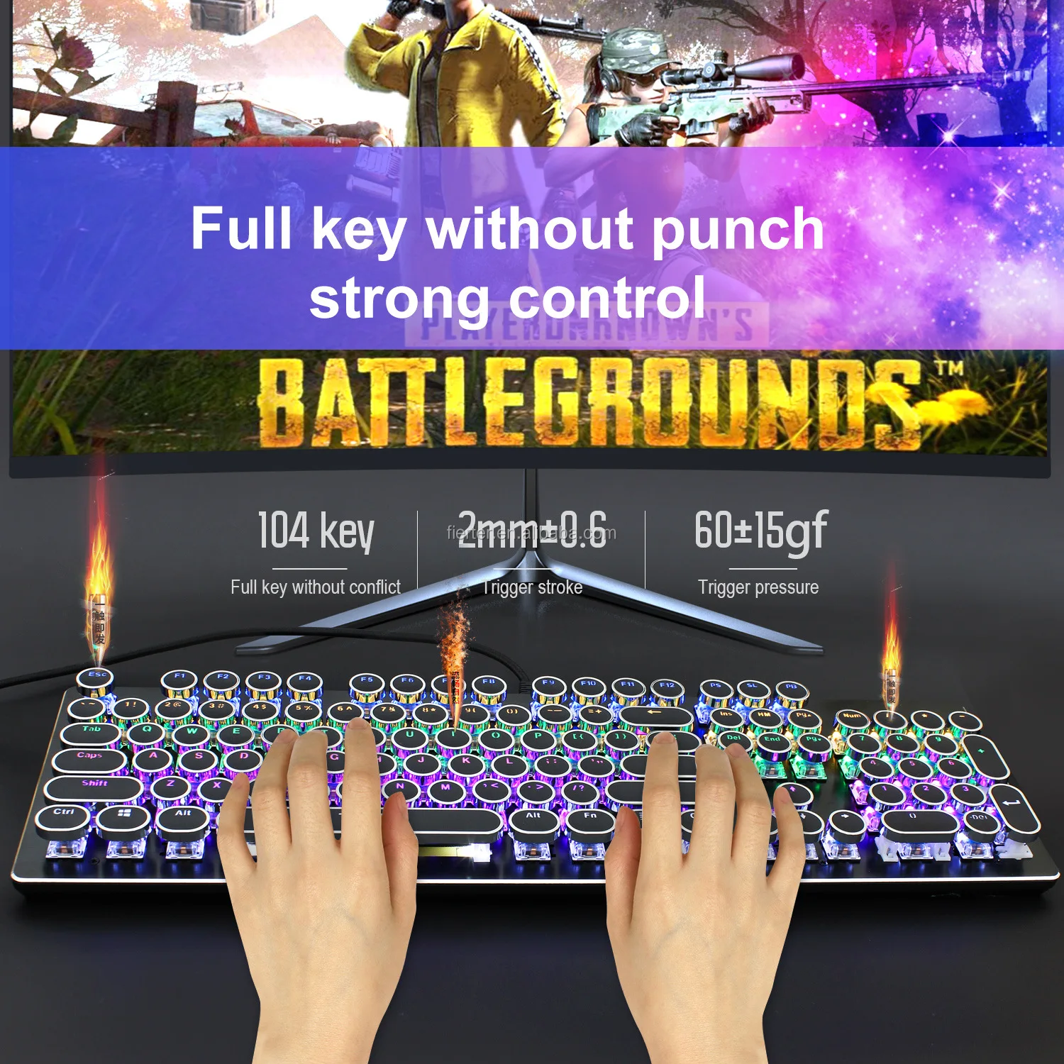 High Quality Gaming Keyboard Teclado Mechanical Keyboard Gamer Rgb