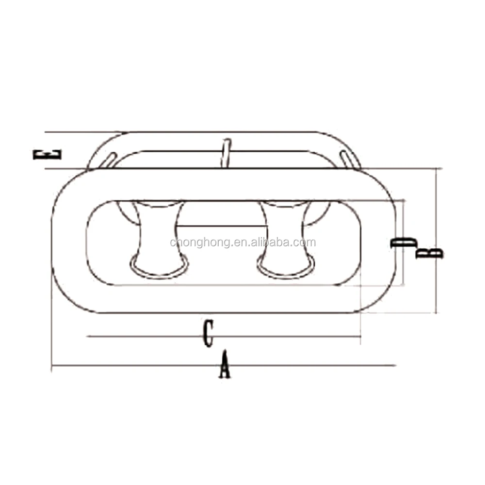 Aisi316 Stainless Steel Yacht/boat Accessories Marine Hardware Mirror
