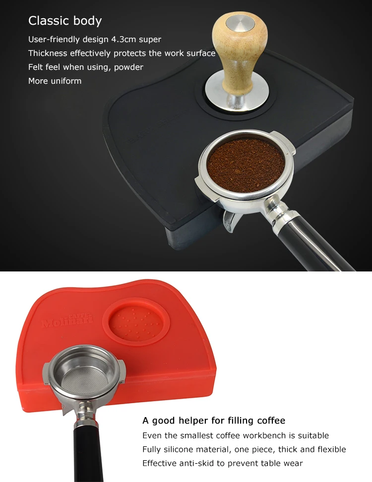Coffee Tools 58mm Espresso Tamper Mat Silicone Coffee Tampering Corner