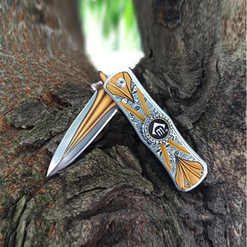 
New product ideas 2020 self defense edc stainless steel wholesale comping blades survival tactical hunting folding pocket knife 