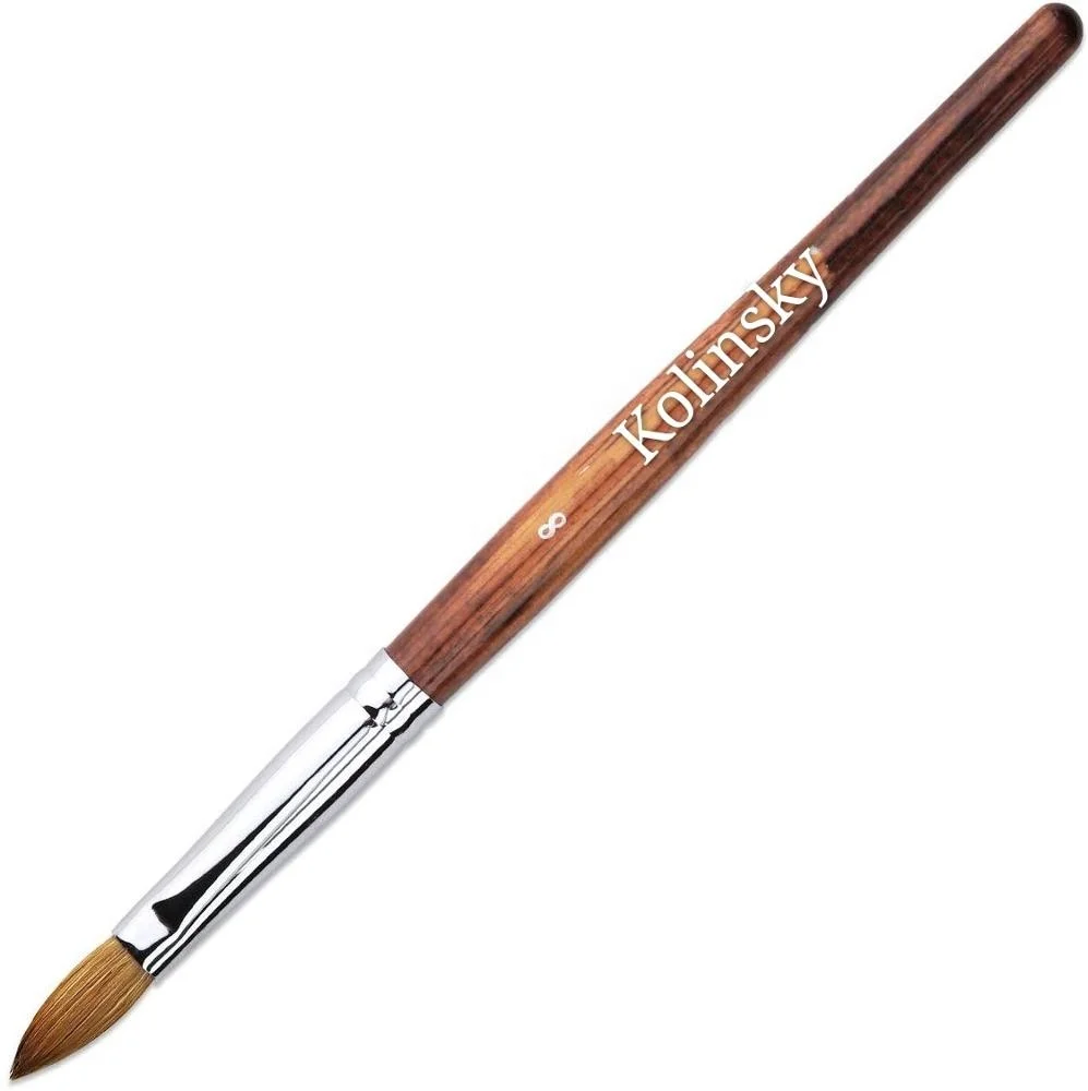 
New Fashion Nail Dust Clean and Beauty Art Brush with Soft Kolinsky Hair 