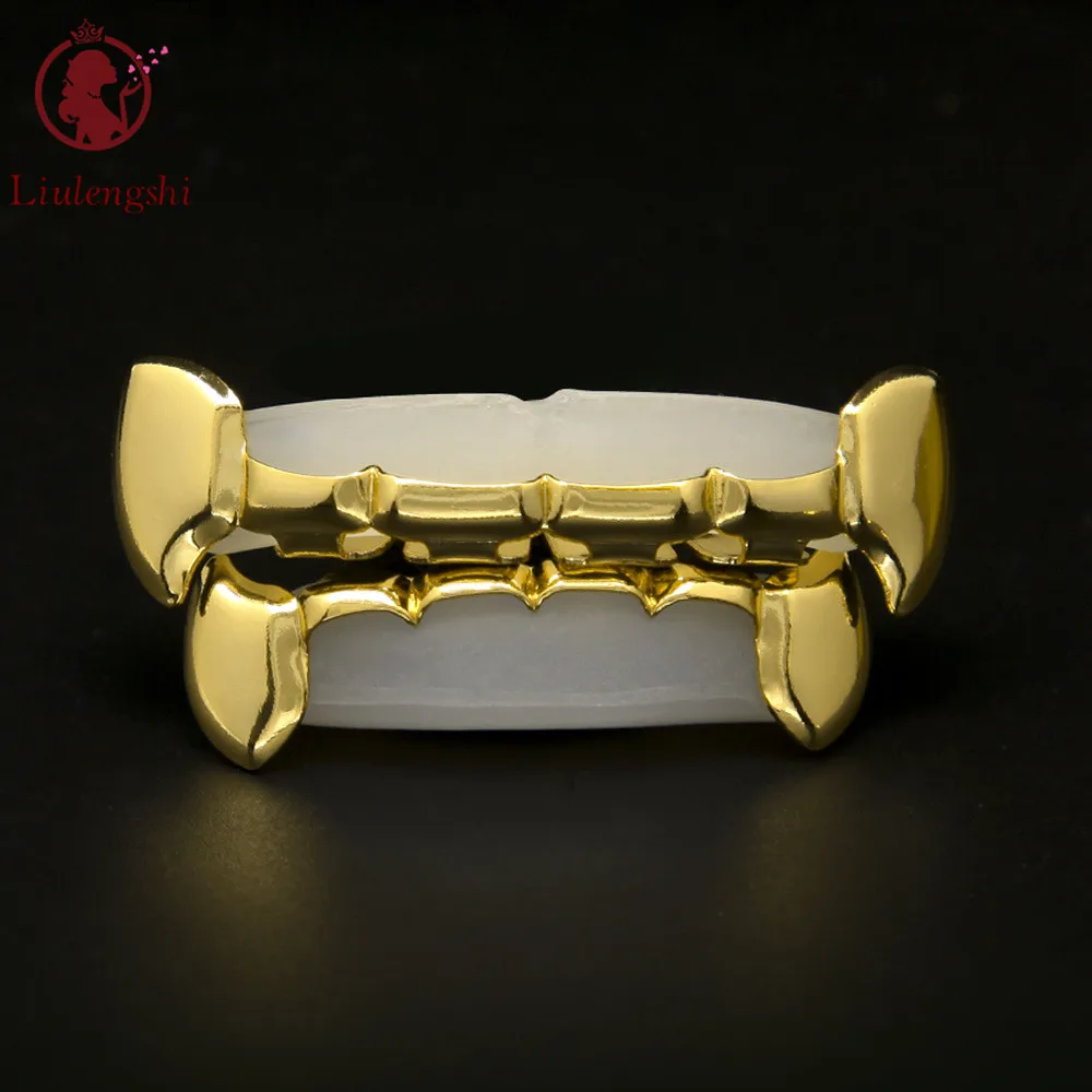 

American 18K Gold Fit Grillz Hip Hop Teeth Grillz Bottom Part Gold Teeth Grillz