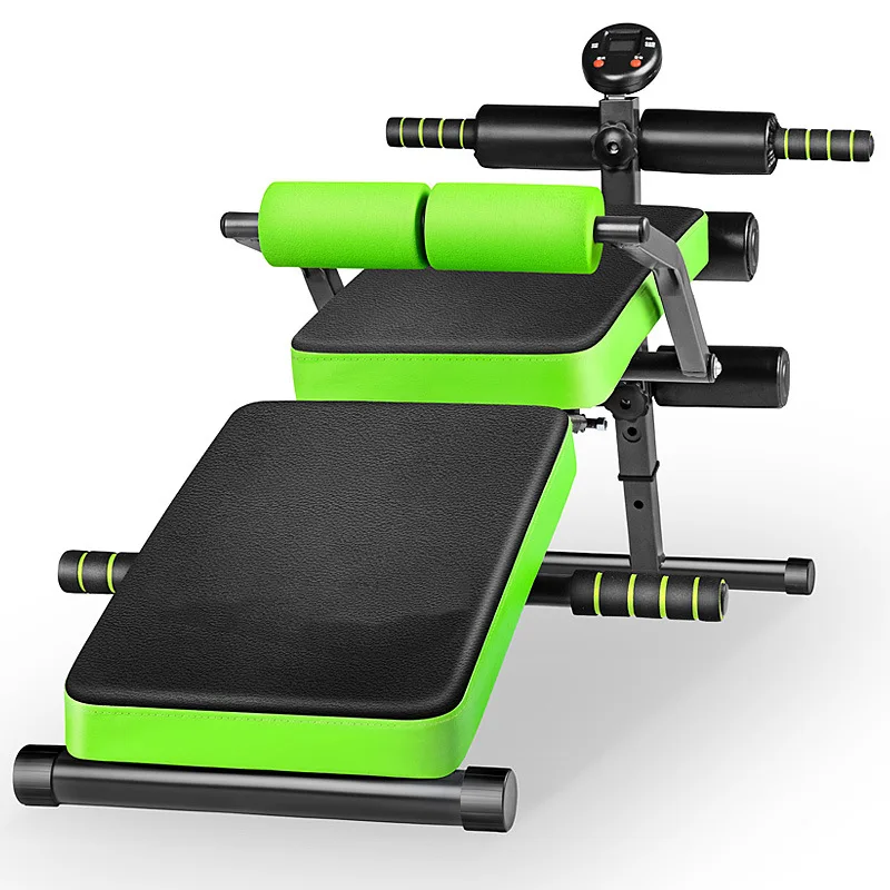 

SKYBOARD Good Price Multifunctional Fitness Sit Up Bench, Red, green