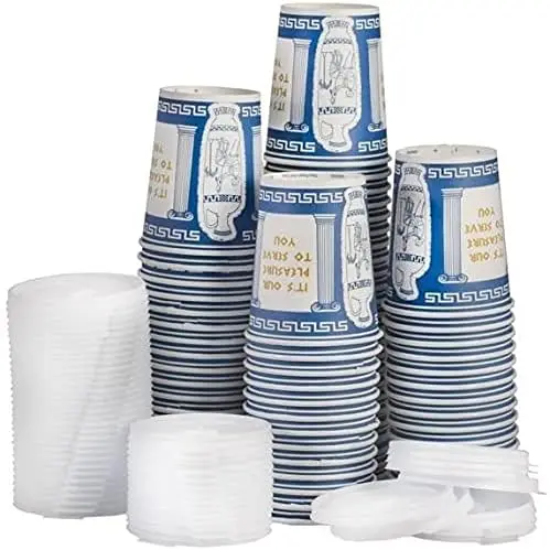 

White 2oz 2.5oz 8oz Coffee Paper Cups Factory For Hot And Cold Drink