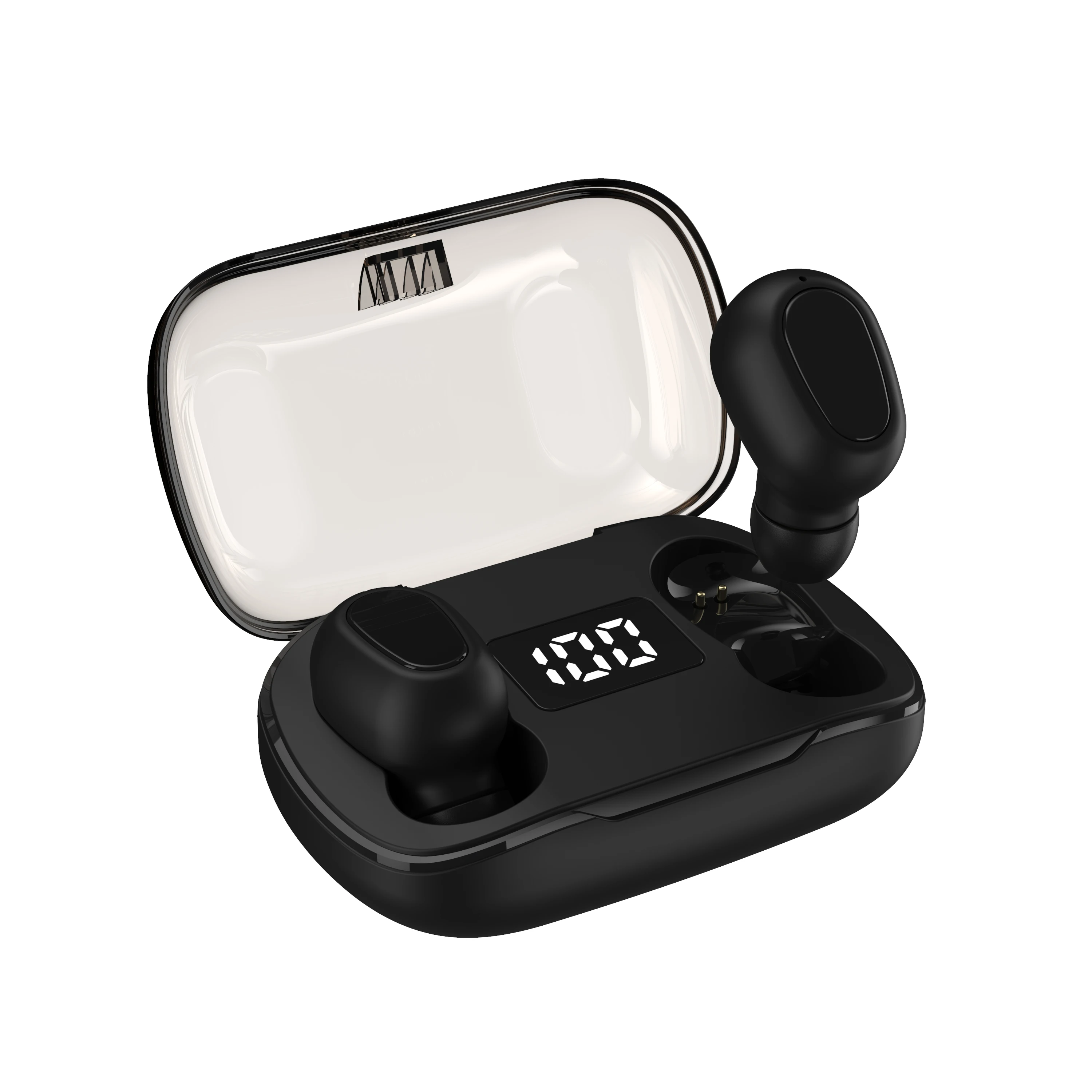 

Earphone TWS Wireless Blue tooth Earphone Headset Sport Noise Cancelling Earbuds