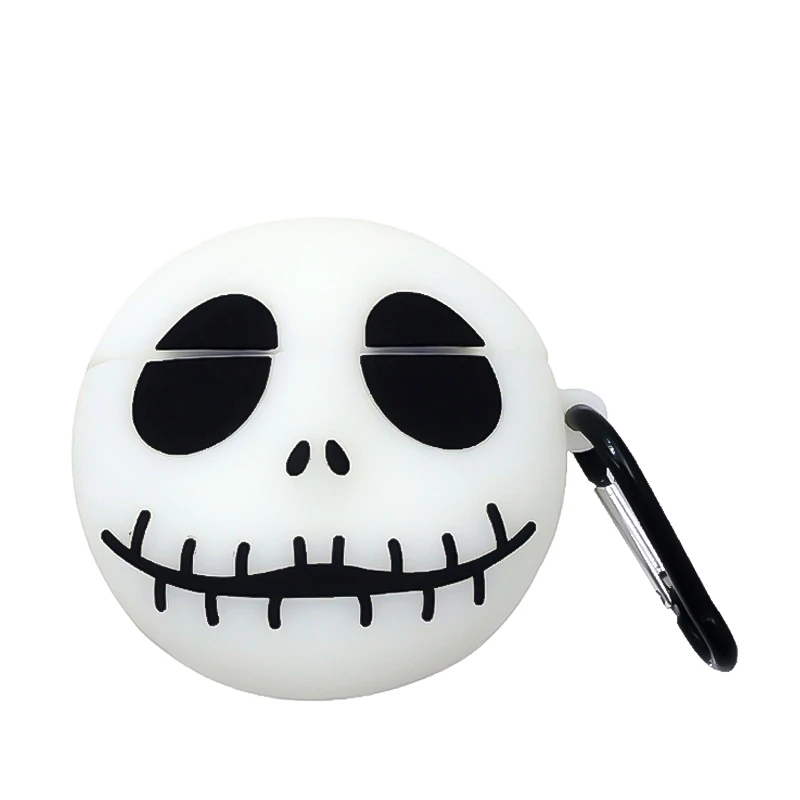 

Cases Para For Airpods 3D Anime For Apple Earphone Protective Shell Sleeve Luminous skull Creative Personality Cartoon Cover
