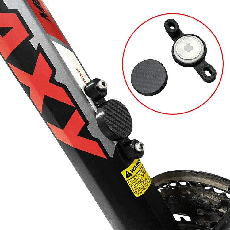 

TAG24 Anti Lost Airtag Holder for Bike Mount Bottle Holder Reflective Location Tracker Waterproof bike airtag reflective