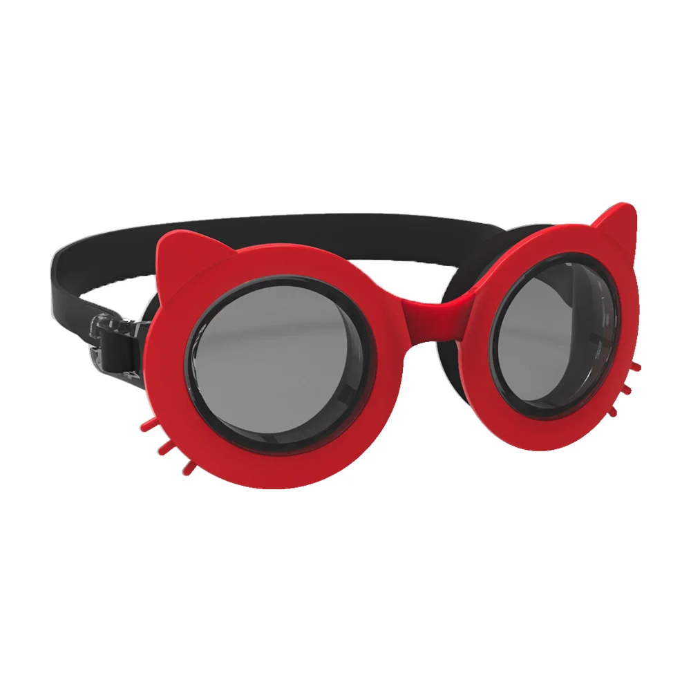 

ZLF Cat Design Kid Swimming Goggles Cartoon Customized Cute Anti-Fog UV-Protection Child Swim Glasses 4200, Custom color