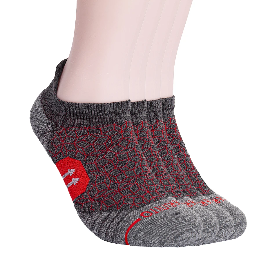 

Wholesale honeycomb sports socks athletic men women towel bottom terry ankle merino wool sport running socks, Custom color