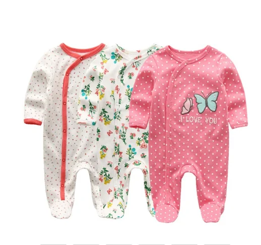 

2020 New Baby rompers Clothes Winter Boy Girl Garment Thicken Warm Comfortable Cotton kids clothing