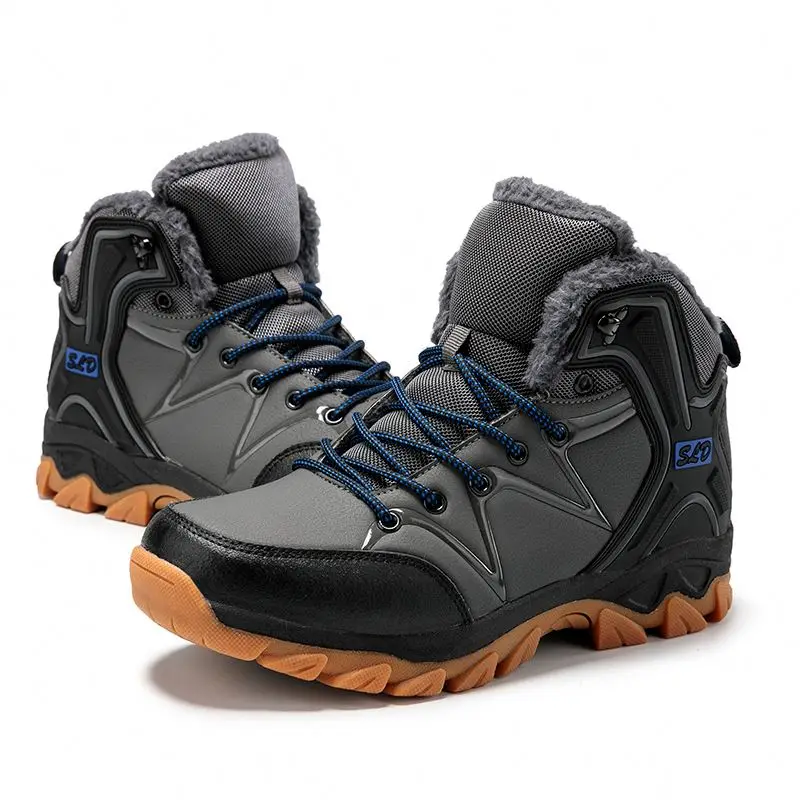 

Drop Shipping Men Outdoor Anti-Slip Shoe Waterproof Hiking Shoes, Optional
