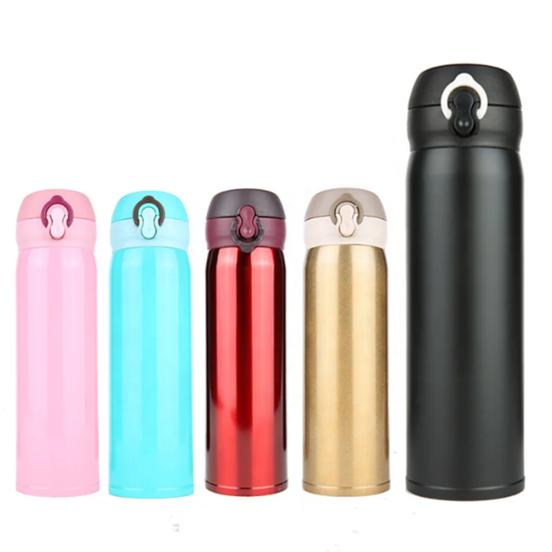 

16oz Thermos Bottle 500ml Stainless Steel Vacuum Flask with Bounce Lid