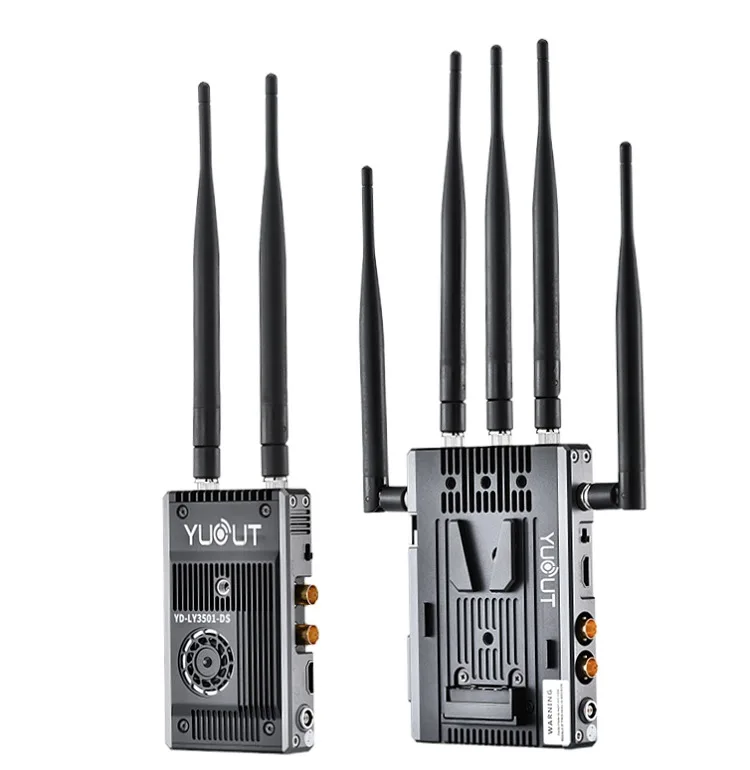 YUOUT YD-LY3501-DS WHDI Wireless Technology HD SDI Video Transmitter Achieve 350Metre/1100FT Broadcasting Level Lossless