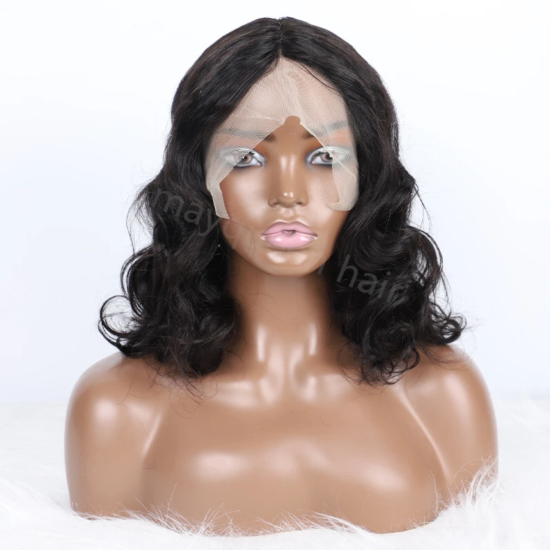 

Mayqueen Wholesale Body Wave HD 360 Lace Wigs Human Hair Lace Front Peruvian Virgin Hair 13*4 Lace Front Wigs for Black Women