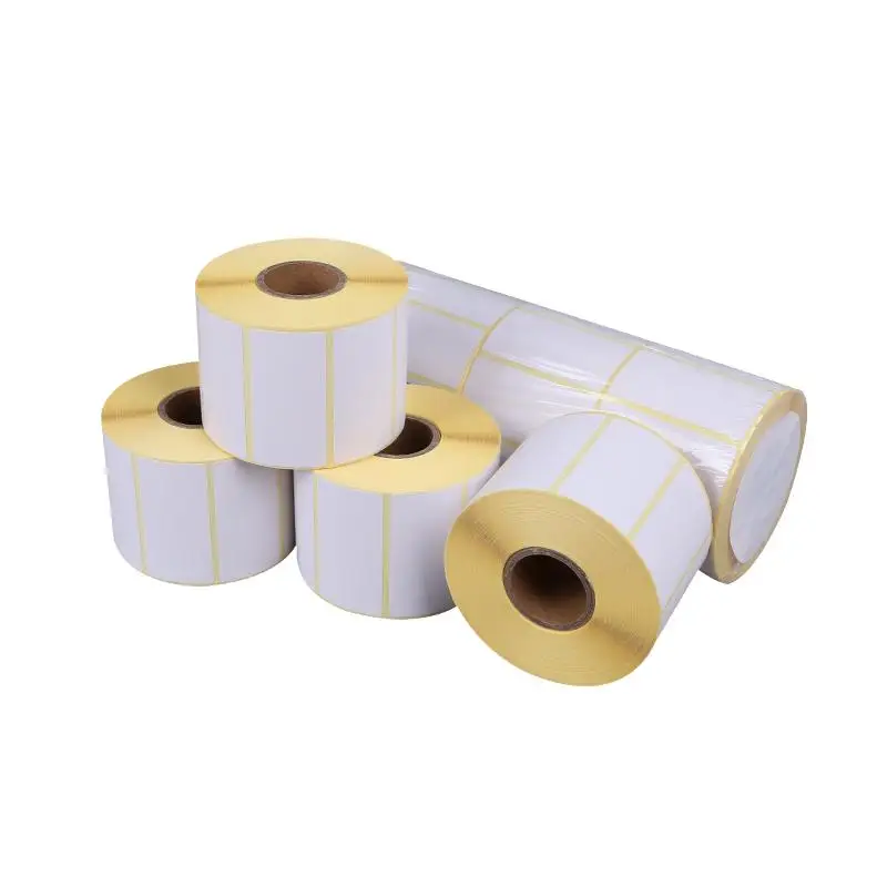 

Self Adhesive 4x6 Direct Thermal Sticker Paper Jinya Printing Labels Blank Shipping Label Printer Roll
