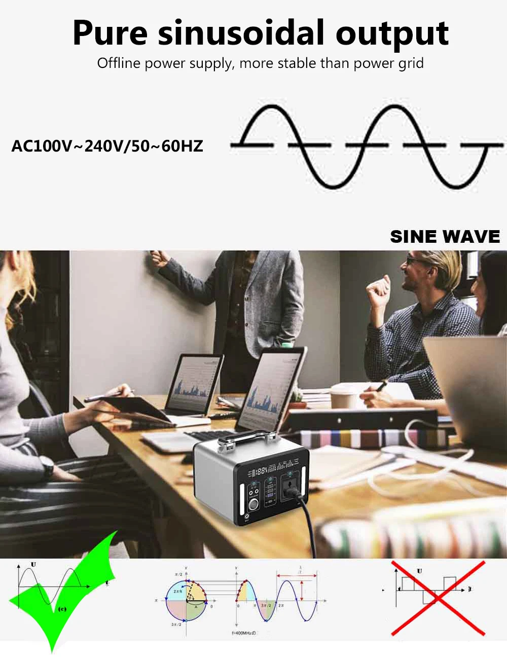 Small Size Power Bank Station 10000Mah Powerbank 1 Kwh Solar Power Station Home Backup - ANKUX.COM