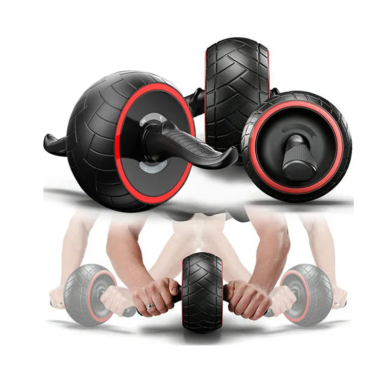 

Fitness Training Wide Ab Carved Wheel Abdominal Exercise Rebound Wheel Workout Gym Equipment, Customized