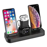 

10W 7.5W Wholesale Smartphone QI Wireless Charger Station Dock Pad Stand fast Charger fast Quick Charging For Apple Watch