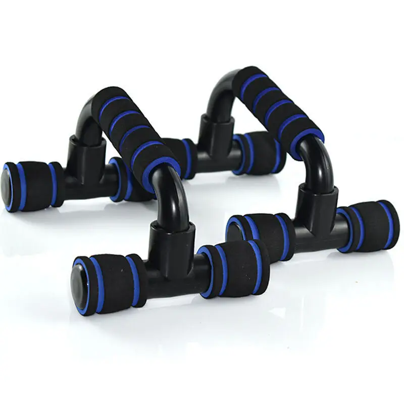

Amazon hot sale Arm Fitness Muscle Bracket Multi-functional H Shape Push Up Bar, Customized color
