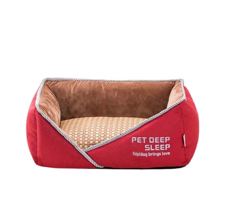 

Petea Camas Para Cachorros Camas Para Cachorros Luxury Dog Bed For Teddy Home Dog Bed Cave Canvas Plush PP Cotton Dropshipping