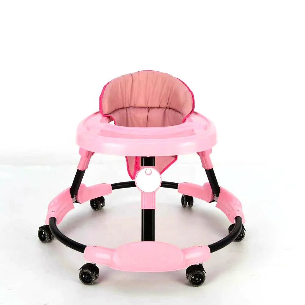 

8 wheels baby walker Plastic parts adjustable seat height 360 Degree Rotating Trolley Walker Rocker Chair, A variety of options