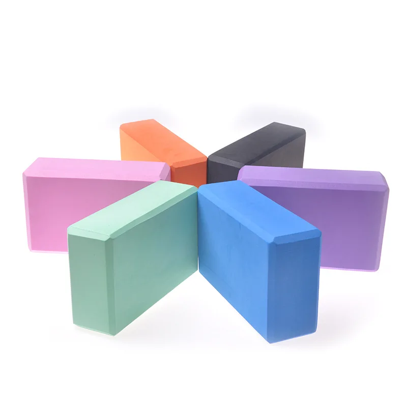 

High Quality Waterproof Non Toxic Gym Foam High Density Premium Exercise Eco-friendly Yoga Block, As picture