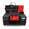 Shanghai flatbed UV single nozzle printer A3 UV printing upgrade for T-shirt plastic board