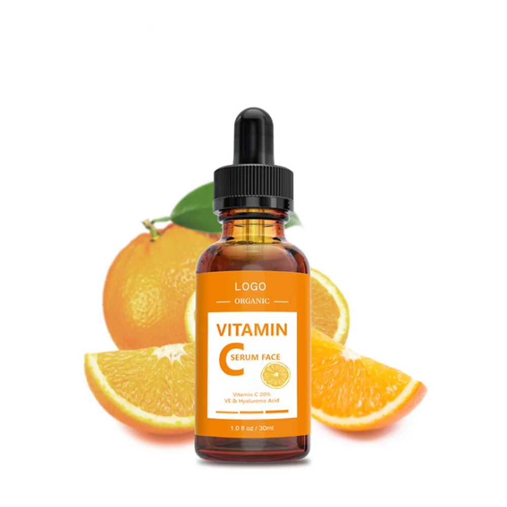 

30Ml Private Label Natural Organic Whitening Moisturizing Brightening Vitamin C Serum For Face