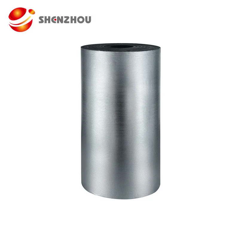 
Good quality black NBR/PVC rubber foam sheet insulation construction material in China 