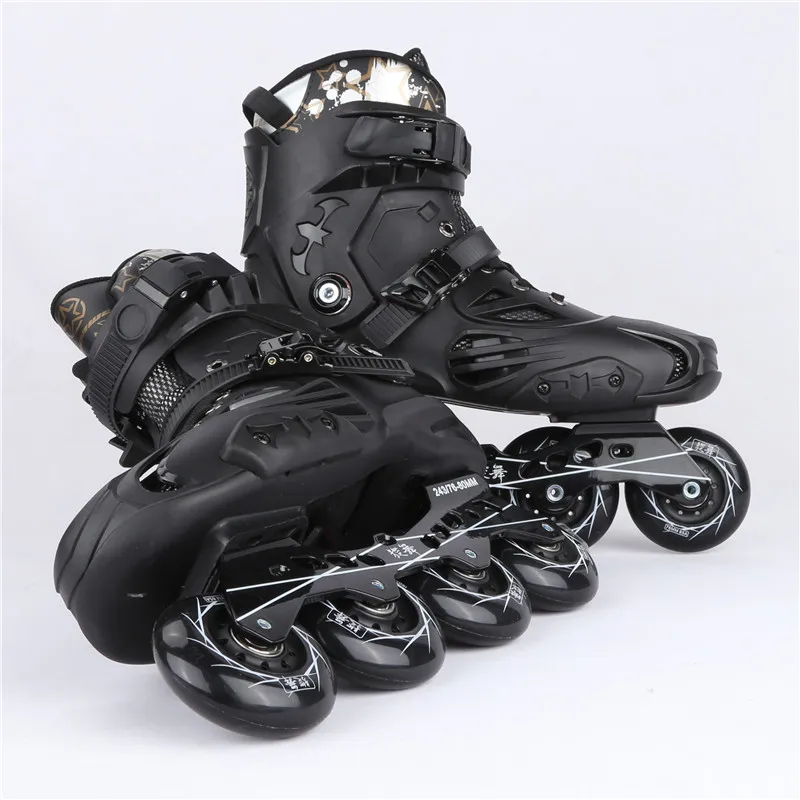 

Best quality skate roller shoes professional slalom skate aggressive square Inline skates with PP shoe shell in stock