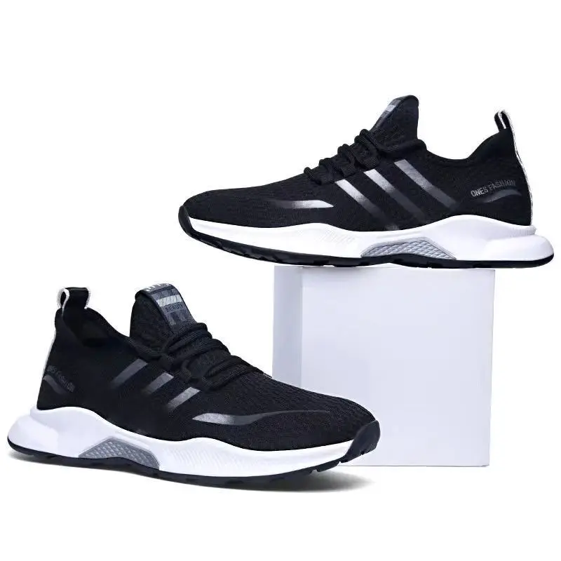 

Dropshipping Hot Sale Good Quality Mesh Breathable Men Casual Running Shoes Sneaker