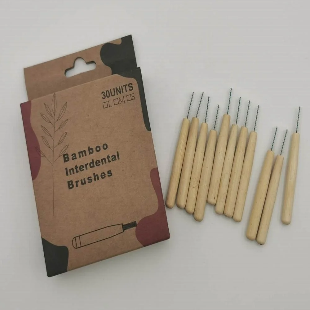 
eco friendly dental interdental brushes soft 2020 new 30pcs pack 