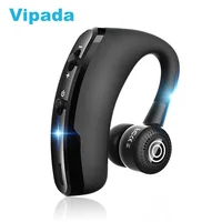 

Newest V9 Stereo Smart Earphone Business Wireless Headset Ear-hook Headphones with Mic For Sport Driving