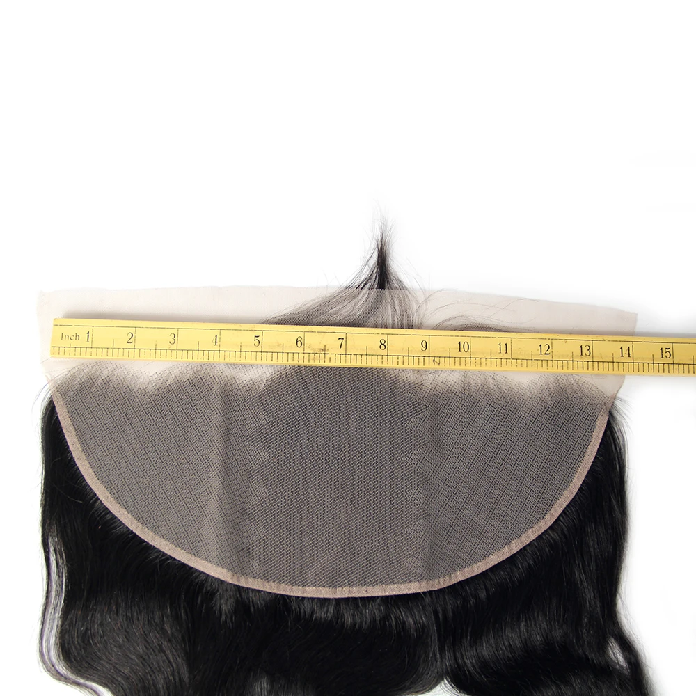 Cheap 13x4 13x6 Cuticle Aligned Chinese Virgin Hair Closure Transparent for HD for Machine Double Weft