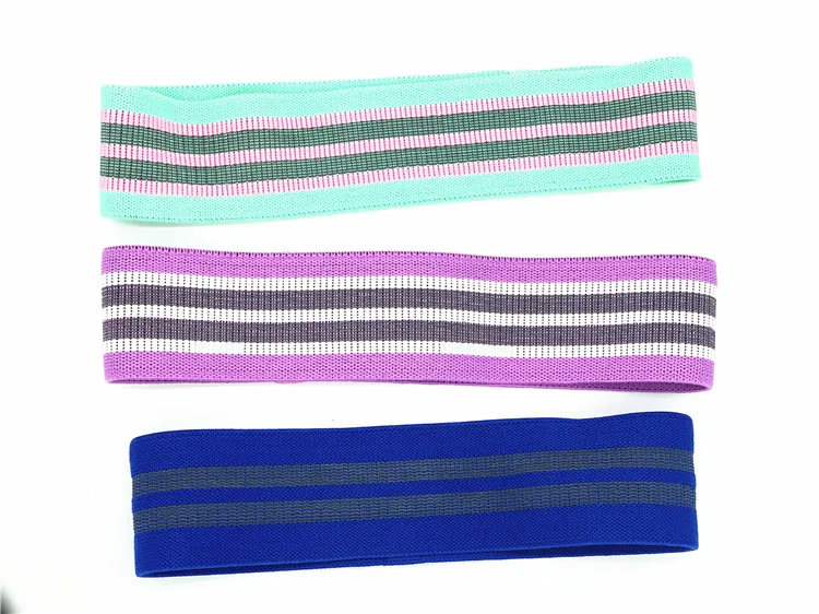 Elastic Compression Workout Hip Bands Resistance Bands,Yoga Fitness Hip