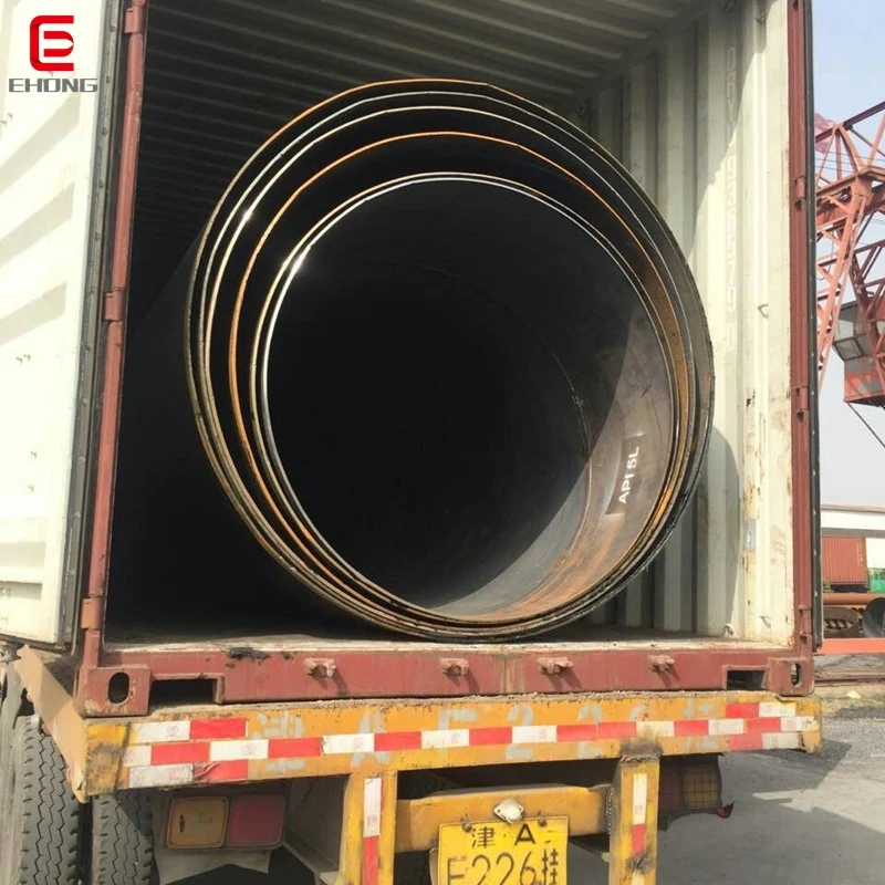 SSAW Q235B Spiral Welded Steel Pipe Penstock Pipe for Hydroelectric Power Plant