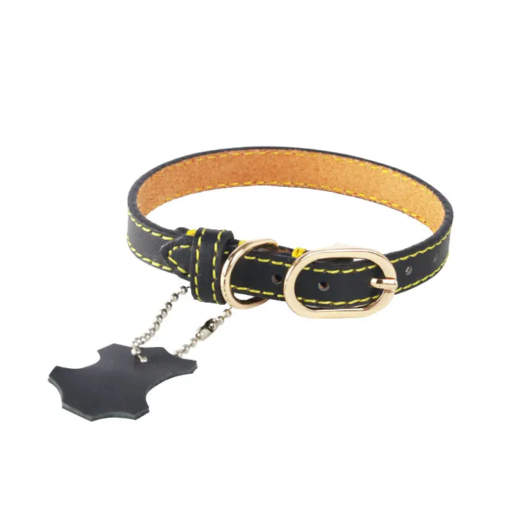 

Wholesale Personalized Adjustable Luxury Leather Pet Dog Collars