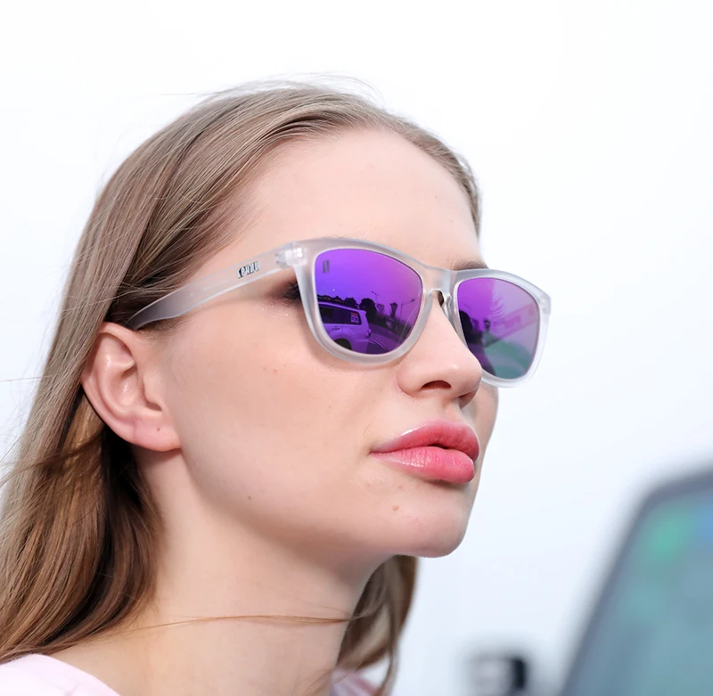 

EHPIU brand good quality PC frame metal hinge men women driving running polarized sports sunglasses