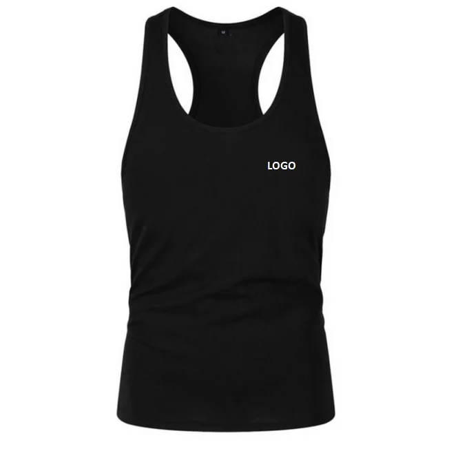 

Hot Selling Custom Breathable High Quality Fitness Men Sports Gym Yoga Wholesale Blank Tank Top, As picture