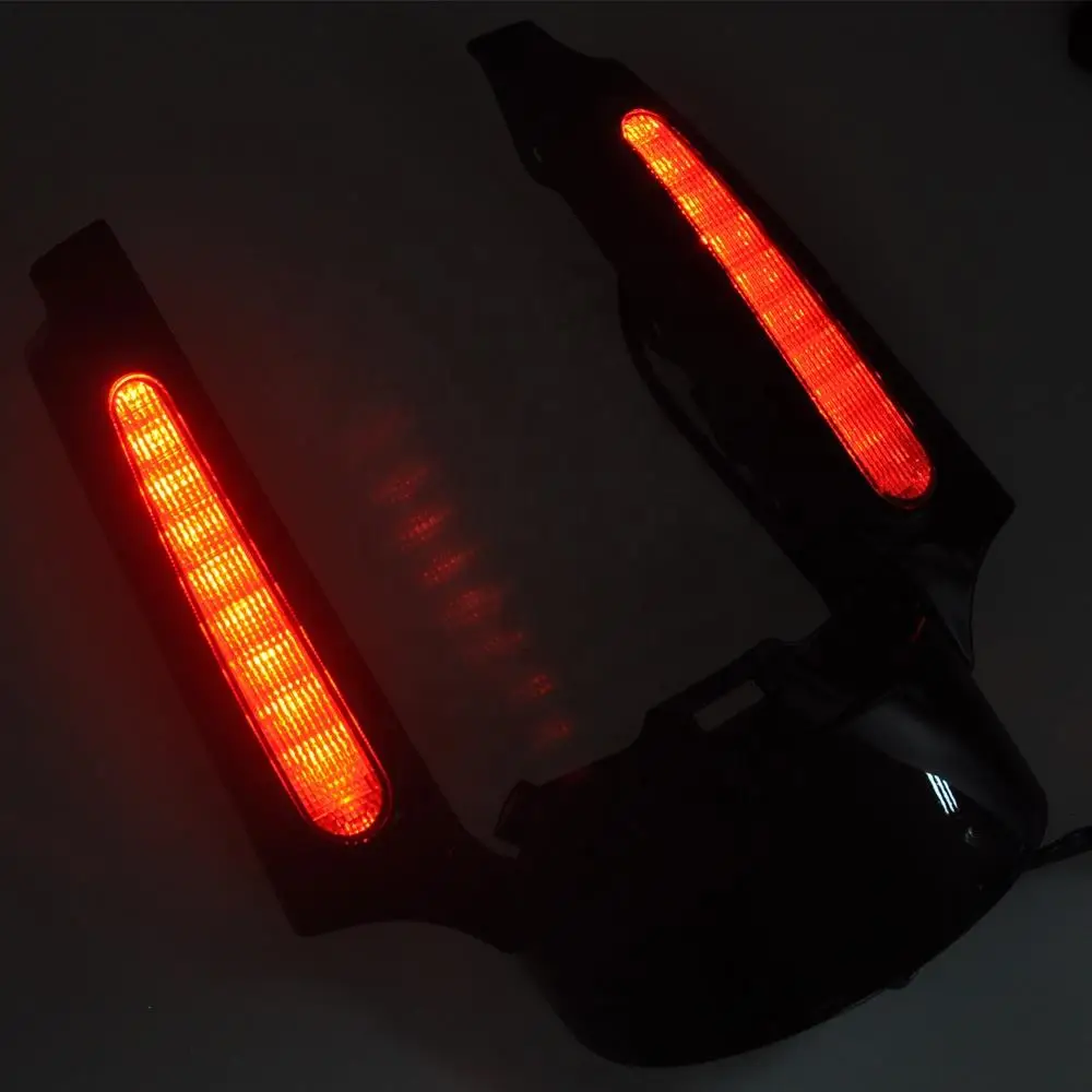 Motorcycle LED Tail light Rear Fender Fascia Set For Harley Touring Road King Street Electra Glide FLHX FLHR FLHT FLTRU FLHTCU