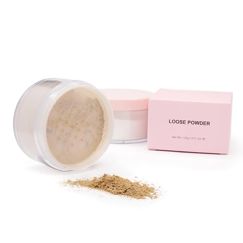 

Makeup Translucent Loose Powder Custom Logo Loose Setting Powder Finishing Powder, 9 colors