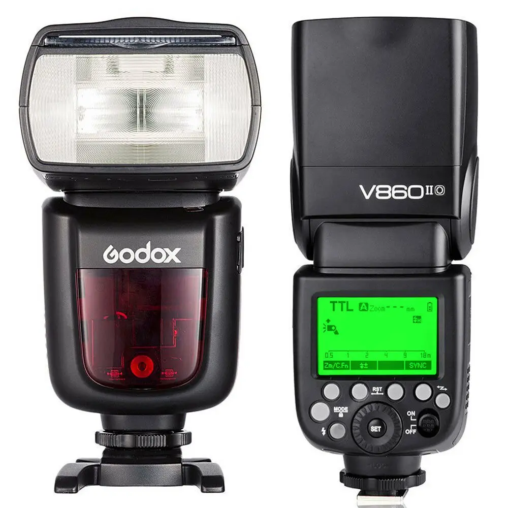 

Godox VING V860 V860II-N Li-ion i-TTL Speedlite Camera Flash Light For Nikon Digital Camera