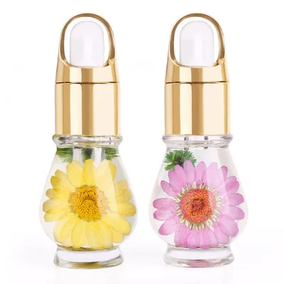 

Nail Cuticle Care for Dry Damaged Cuticles for Healthier Stronger Nails Art Harmless Nail Care Dry Flower Cuticle Oil, Colorful