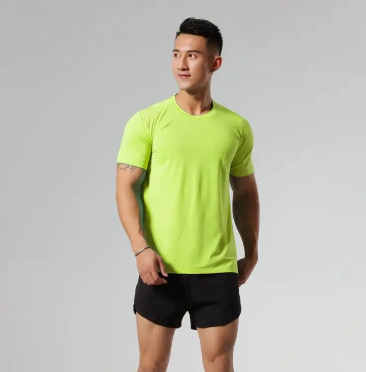 

mesh tops short sleeve bodybuilding 90 polyester shirt for exercise